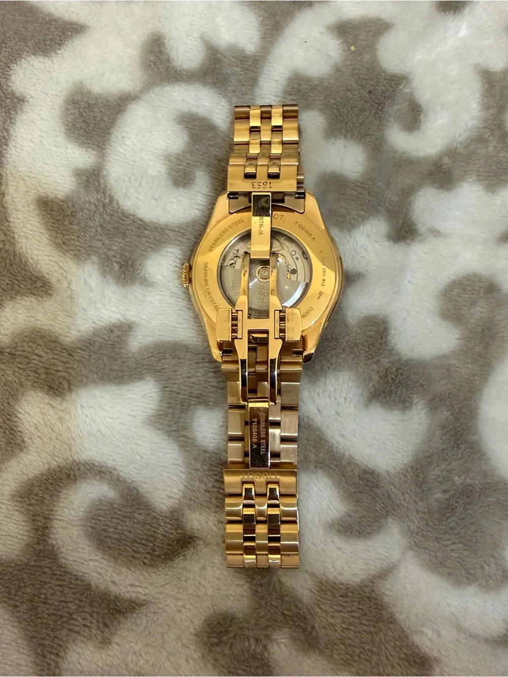 Tissot Ballade Powermatic 80 COSC Men's Watch Rose Gold Automatic T1084083303700